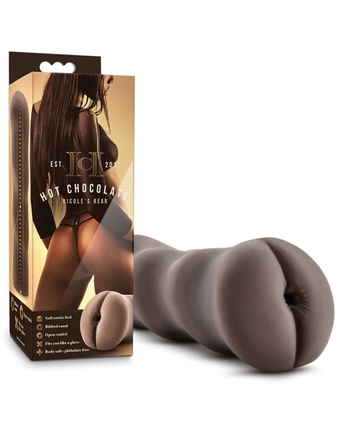 Hot Chocolate Nicole's Rear Anal Stroker Brown