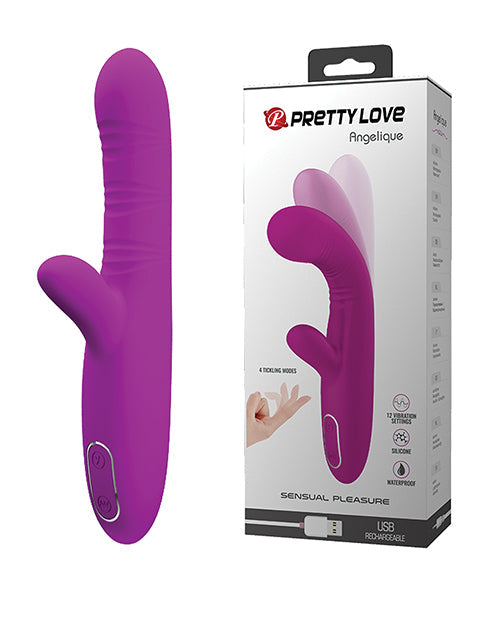Pretty Love Angelique Come Hither G Spot Vibe - Fuchsia