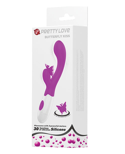 Pretty Love Butterfly Kiss Rabbit Vibe - Fuchsia