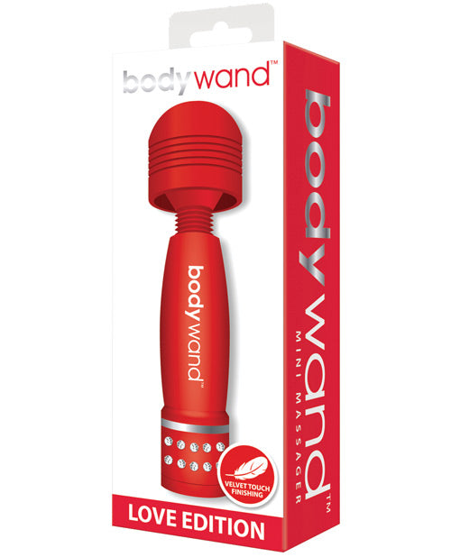 Bodywand Love Edition Mini Wand Vibrator - Red