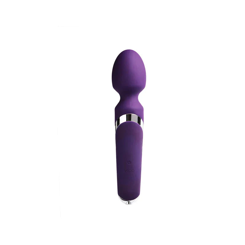 VeDO Wanda Rechargeable Wand Vibrator Deep Purple