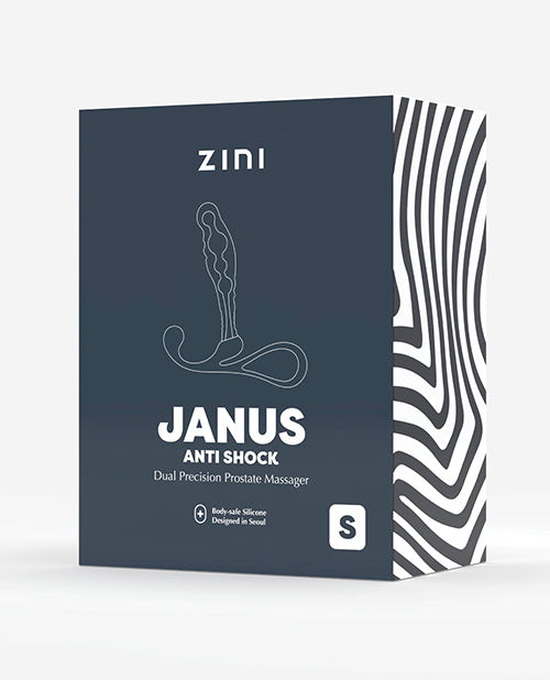 Zini Janus Anti Shock Prostate Massager - Small Black