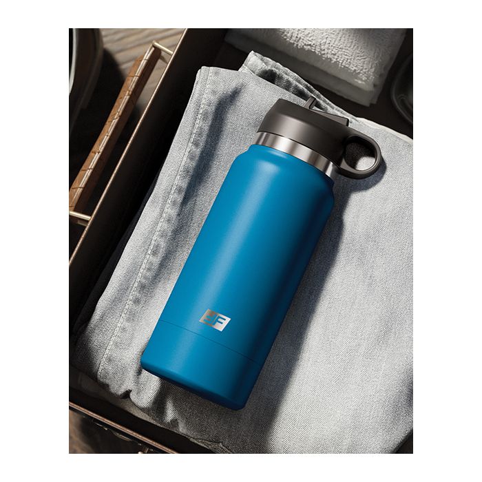 PDX Plus Fuck Flask Private Pleaser Stroker - Light/Blue