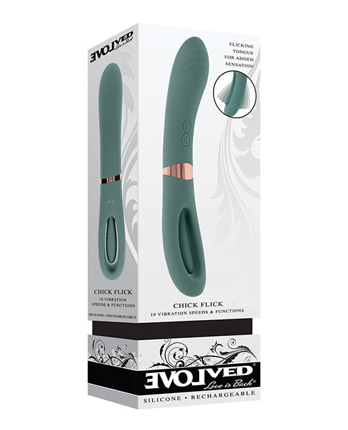 Chick Flick G-Spot Vibrator - Teal