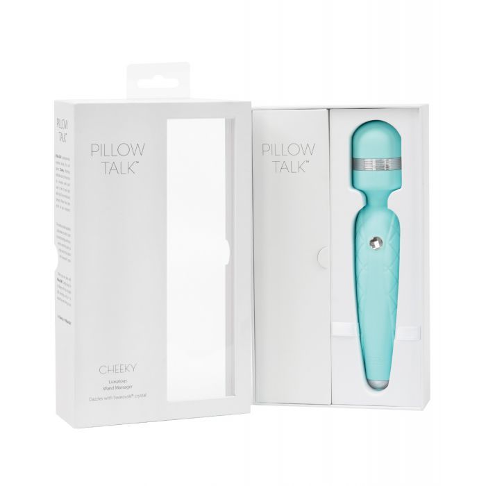 Pillow Talk Cheeky Wand Vibrator Teal