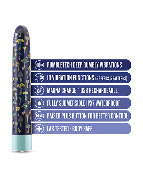 Limited Addiction Dreamscape 7" Rechargeable Vibe - Blue