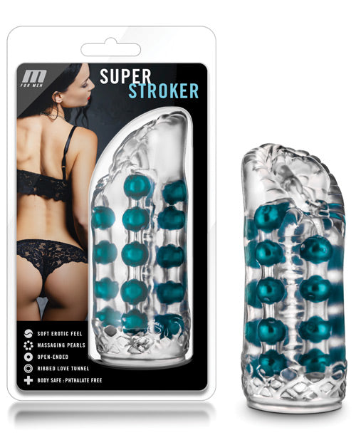 M For Men Super Stroker - Clear
