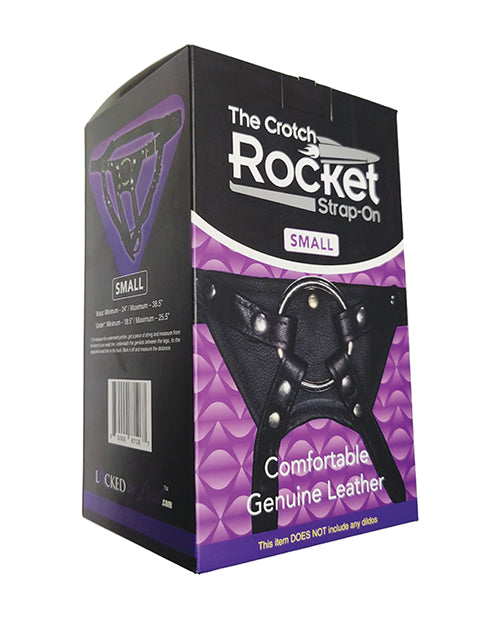 Crotch Rocket Strap-on - Black (Small)