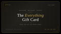 The Everything Gift Card