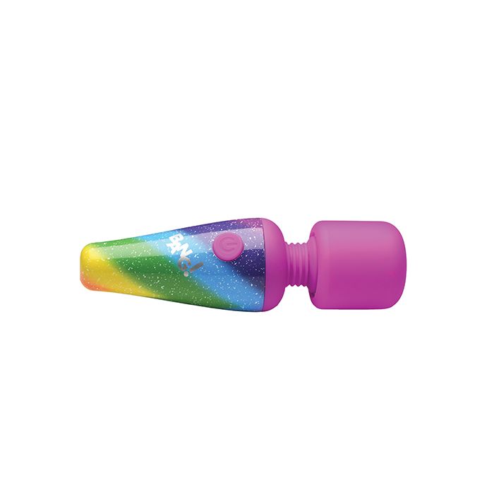 Bang! Rainbow Mini Silicone Wand Vibrator