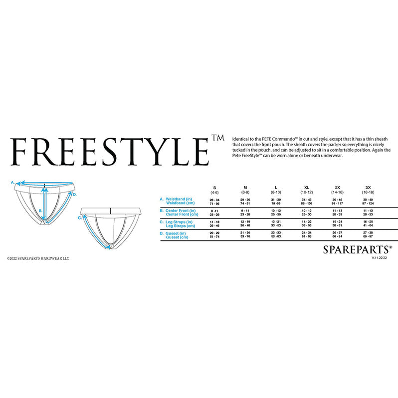 SpareParts Pete Freestyle Packing Underwear - 2X