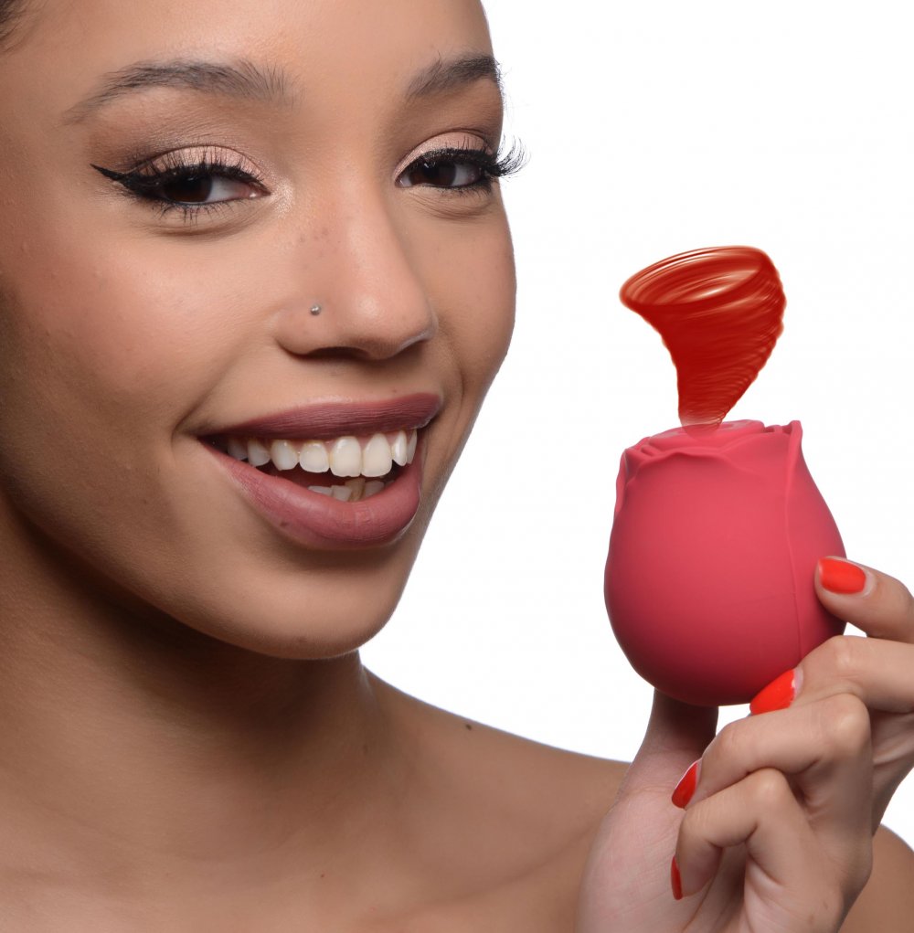 Inmi Bloomgasm Wild Rose Vibrator Red