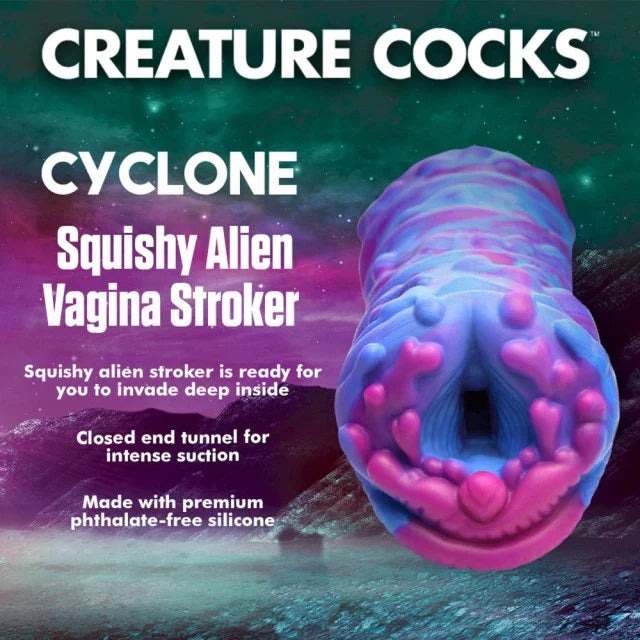 Creature Cocks Cyclone Alien Silicone Vagina Stroker