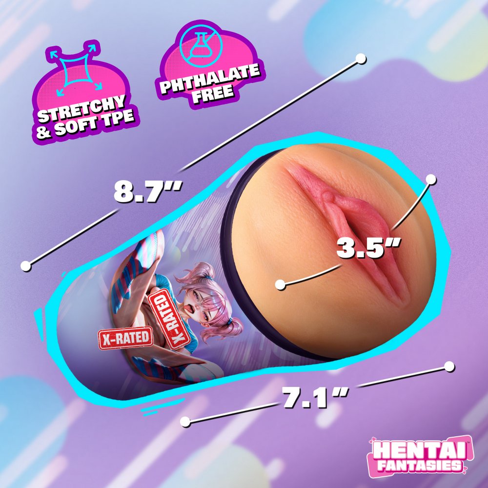 Hentai Fantasies Haruka the Gamer Girl Pussy Masturbator