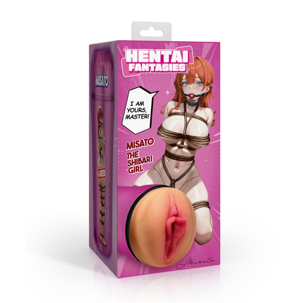 Hentai Fantasies Misato the Shibari Girl Pussy Masturbator