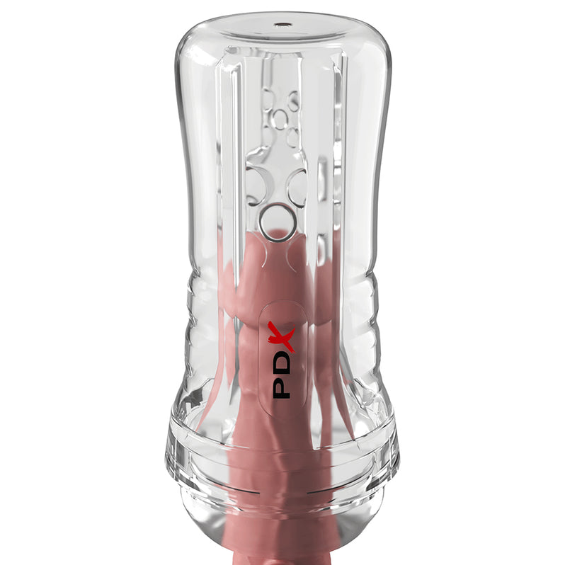PDX Elite ViewTube See-Thru EZ-Grip Stroker