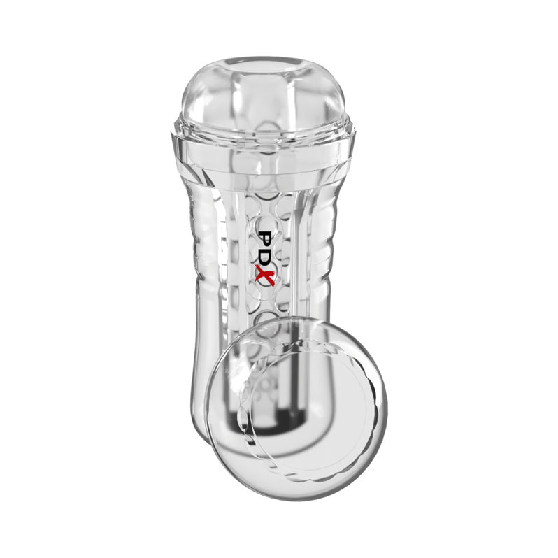 PDX Elite ViewTube See-Thru EZ-Grip Stroker