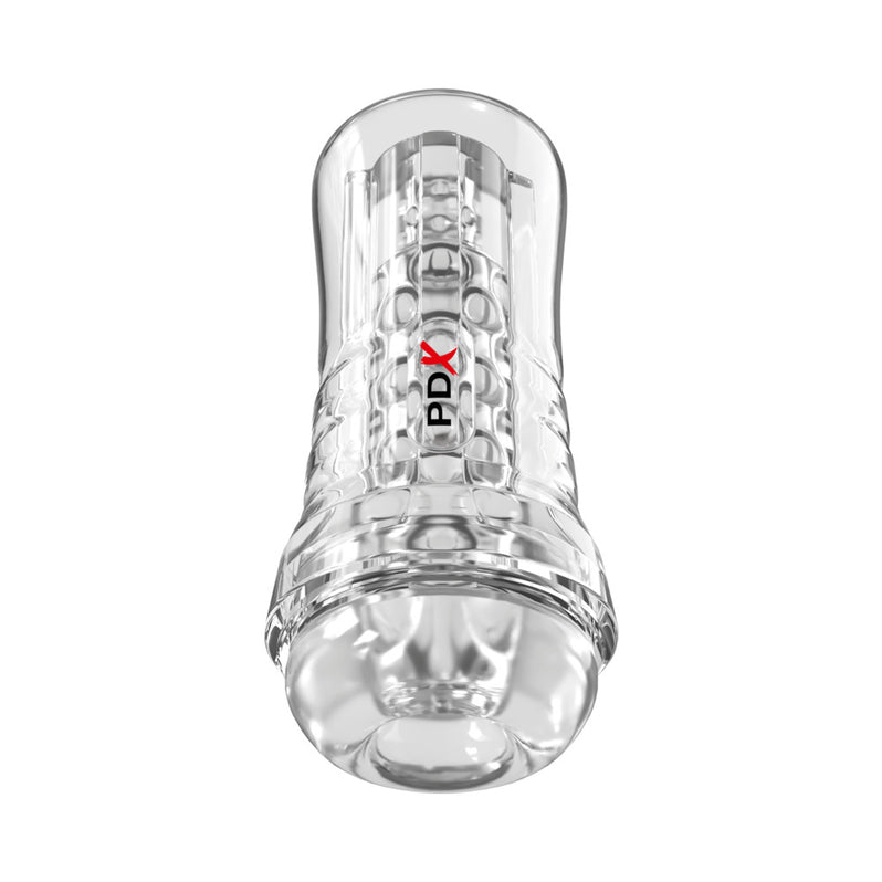 PDX Elite ViewTube See-Thru EZ-Grip Stroker