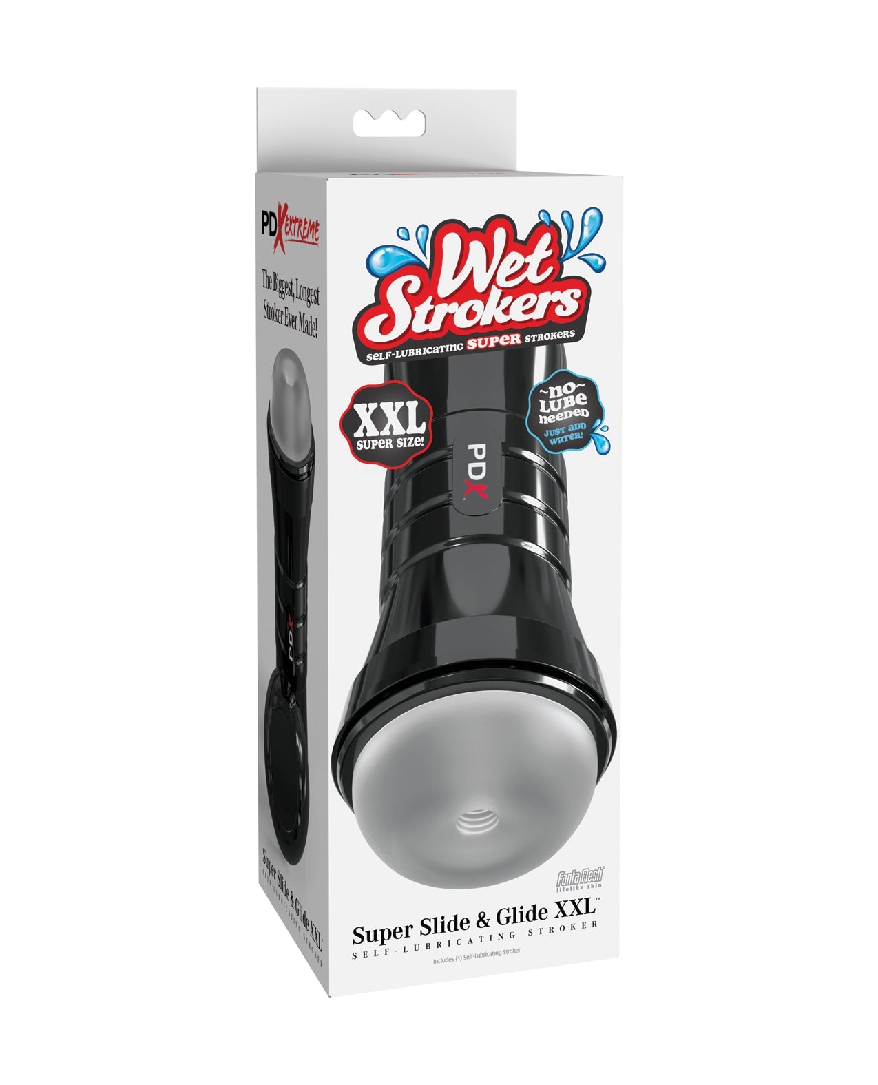PDX Extreme Wet Strokers Slide & Glide XXL Frosted