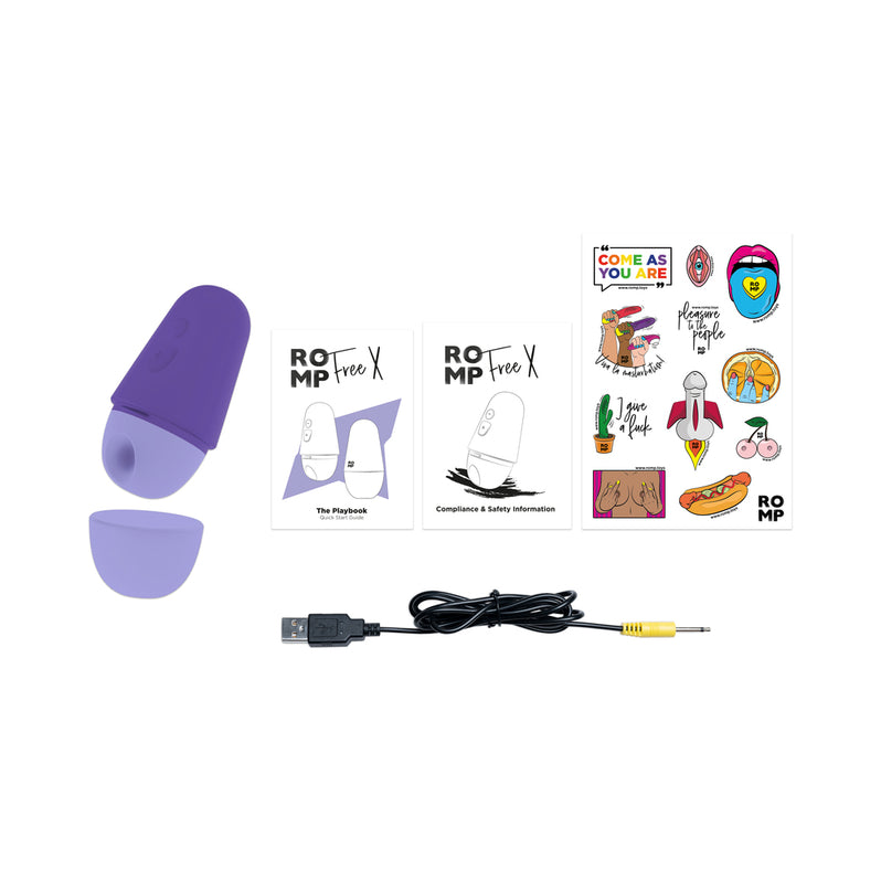 ROMP Free X Clitoral Vibrator - Purple